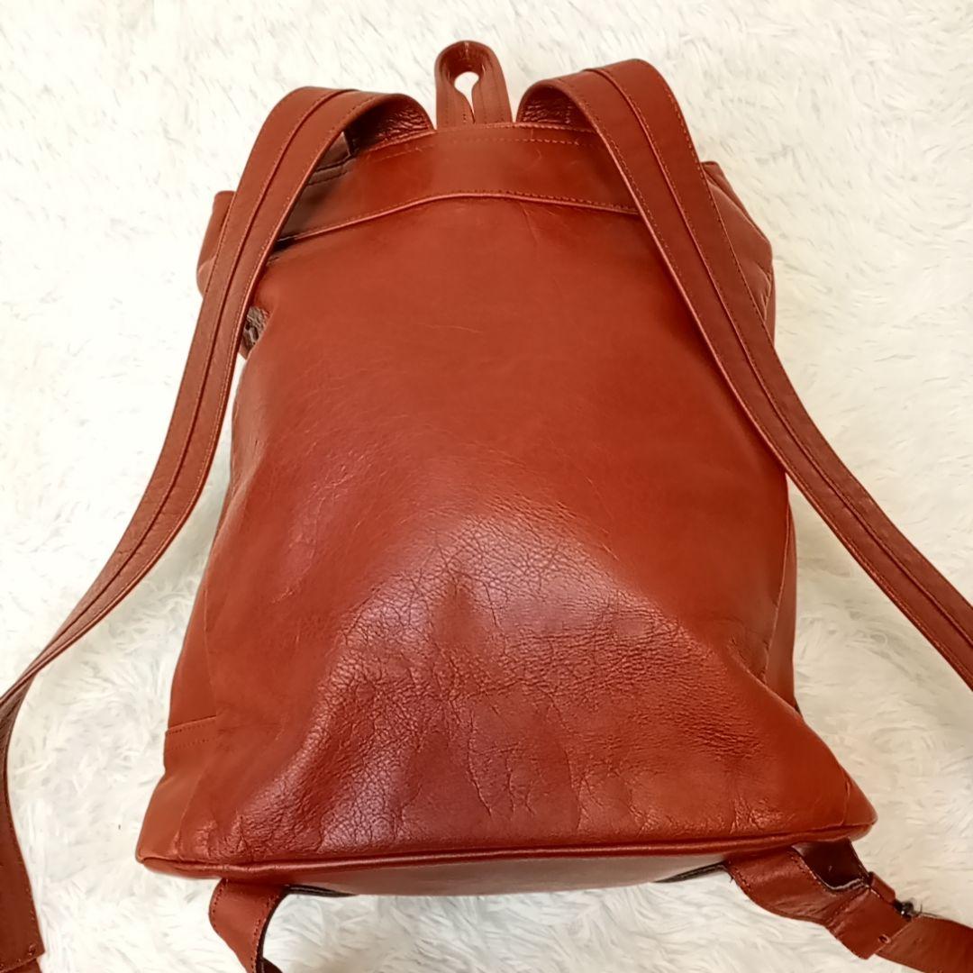 【希少】PORTER コルティナ リュック レザー ブラウン 大容量 A4