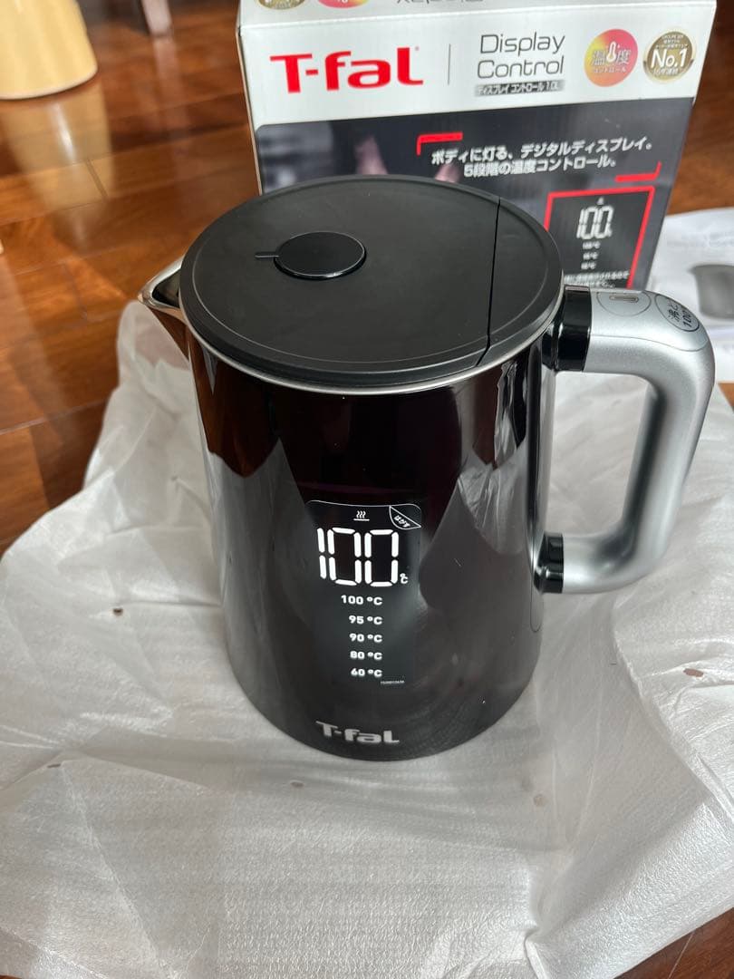 【新品・未使用】ティファールT-fal DisplayControl 電気ケトル