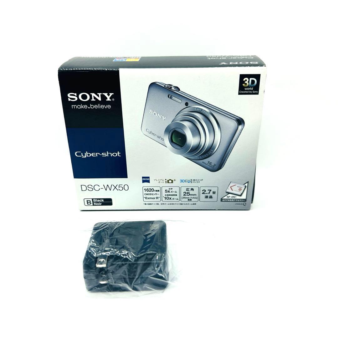 SONY デジタルカメラ Cyber-Shot WX DSC-WX50(B)