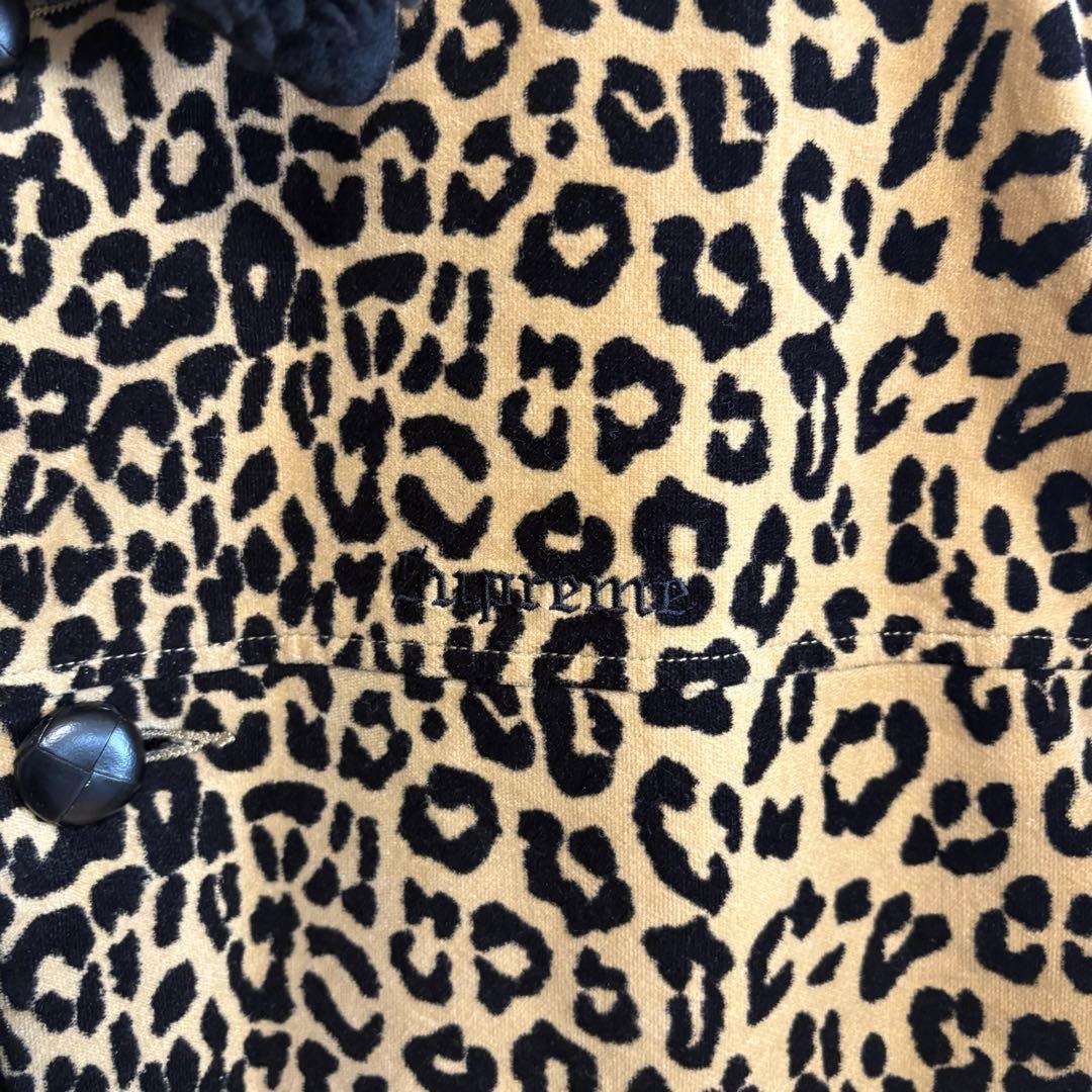 ジャケット・アウター Supreme Uncut Corduroy Car Coat Leopard
