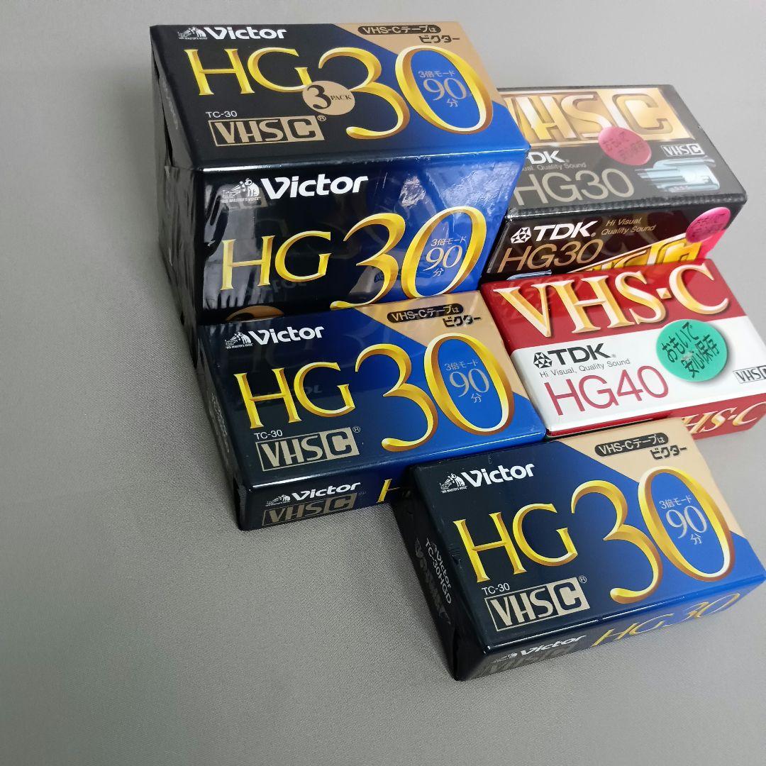 未開封 Victor TDK VHS-C ビデオカセットテープ セット