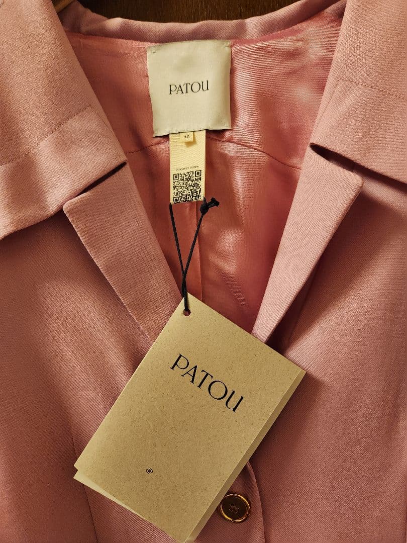 PATOU ピンク テーラードジャケット 新品タグ付き