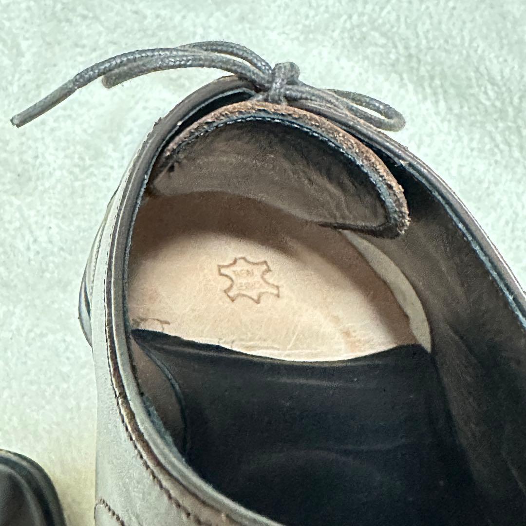 美品 PS Paul Smith ストレートチップ 革靴 UK7 ブラウン