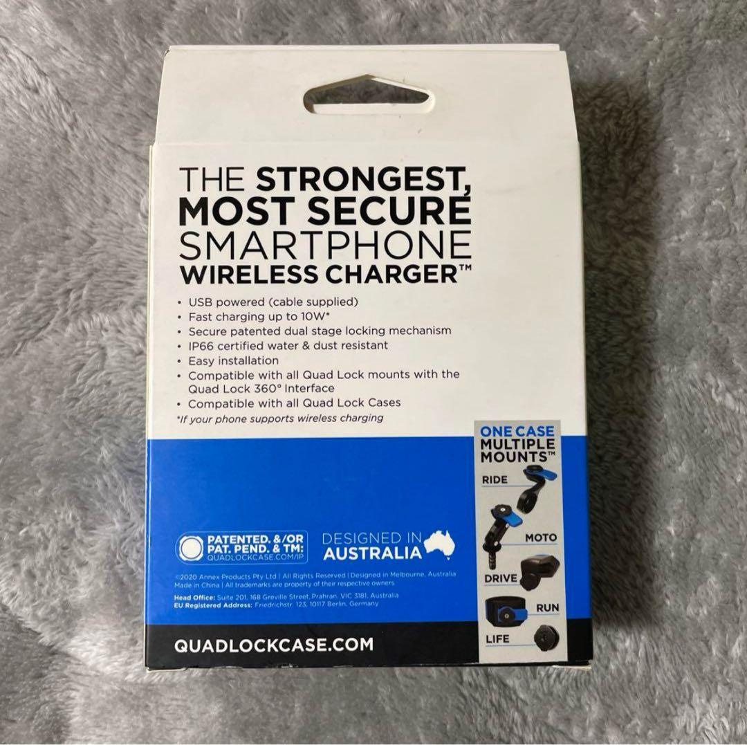 Quad Lock ワイヤレス充電ヘッド