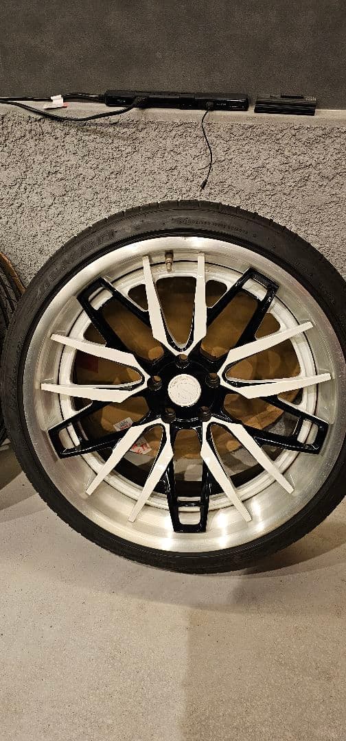 [希少廃盤]SAVINI SV83 21インチ pcd120 アメ鍛LC LS