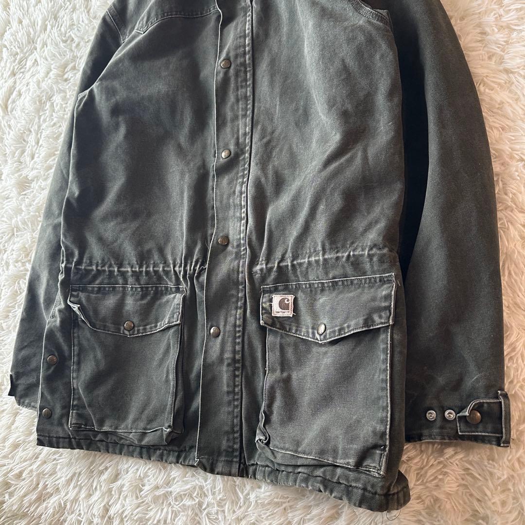 希少 90s Carhartt カバーオール ダック モスグリーン L Tall