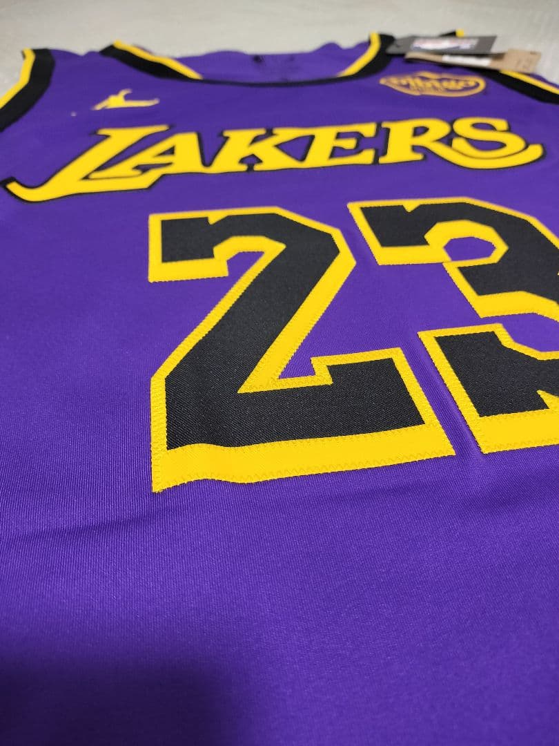 ウェア Lakers LeBron James Statement Jersey XXL