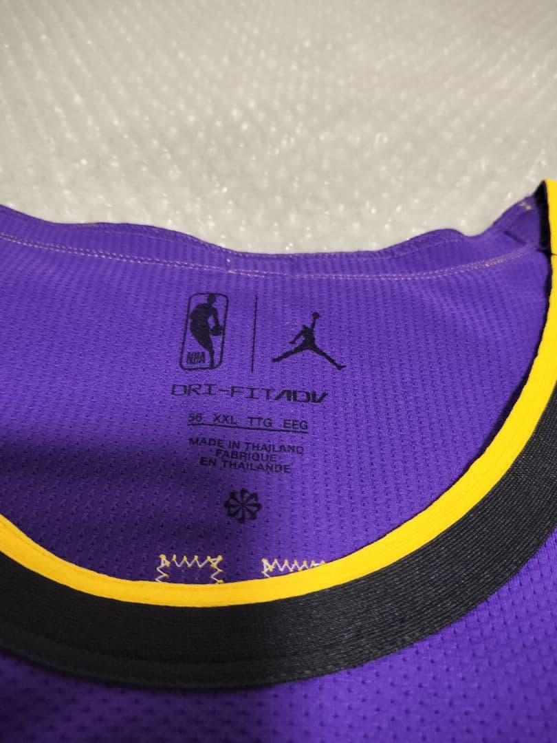 ウェア Lakers LeBron James Statement Jersey XXL