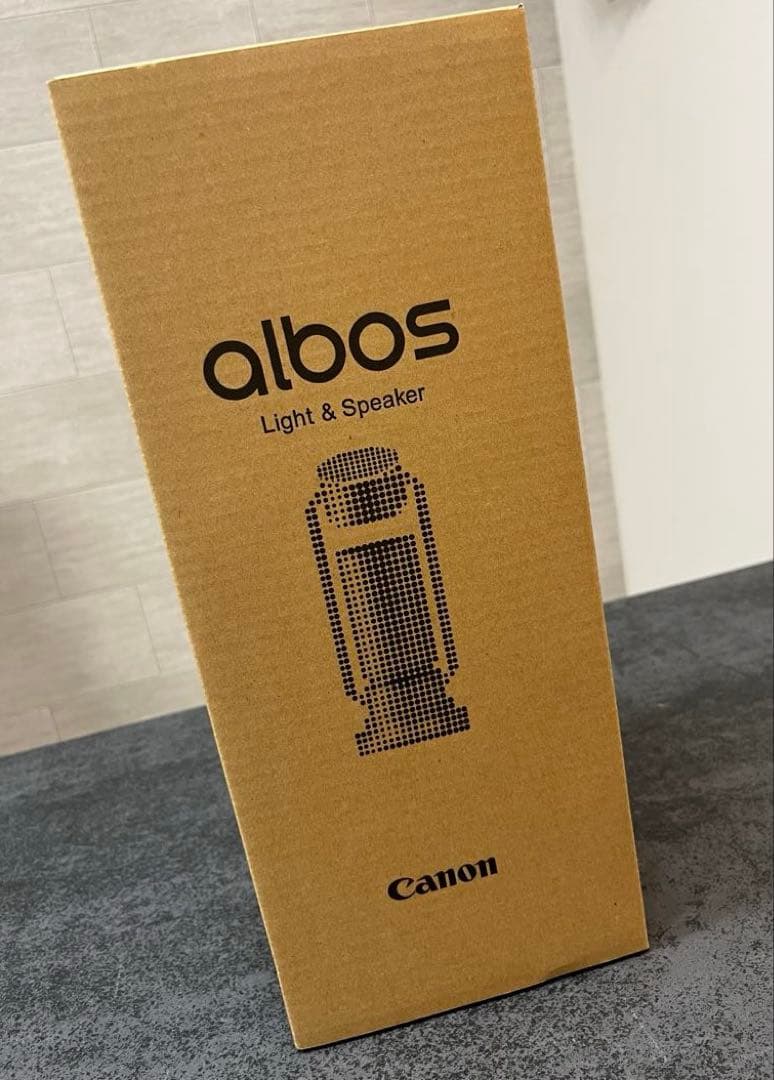 【新品未使用】Canon albos ML-A シルバー