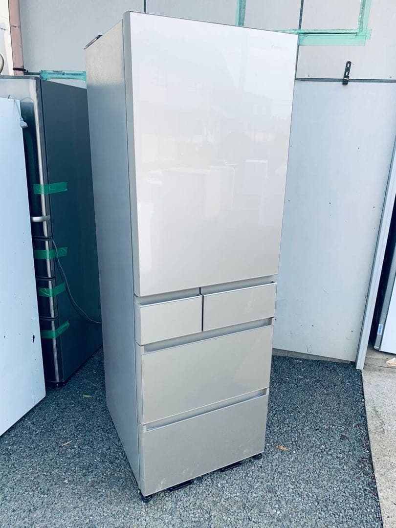 ‼️送料設置料無料‼️EJ5335番✨パナソニック✨冷凍冷蔵庫 ✨NR-E457PX