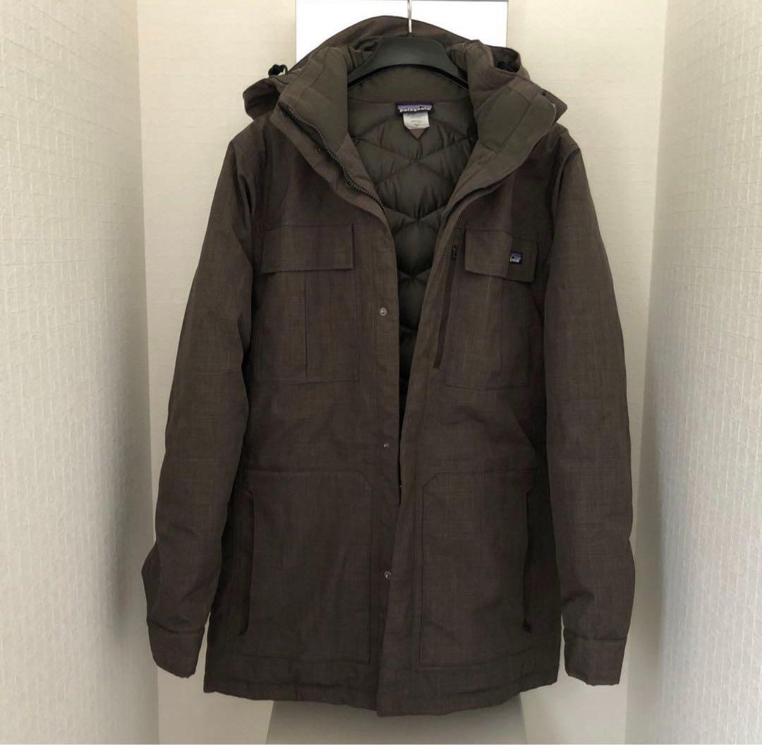 patagonia パタゴニア／ショットオーバーダウンコート／エスプレッソM極美