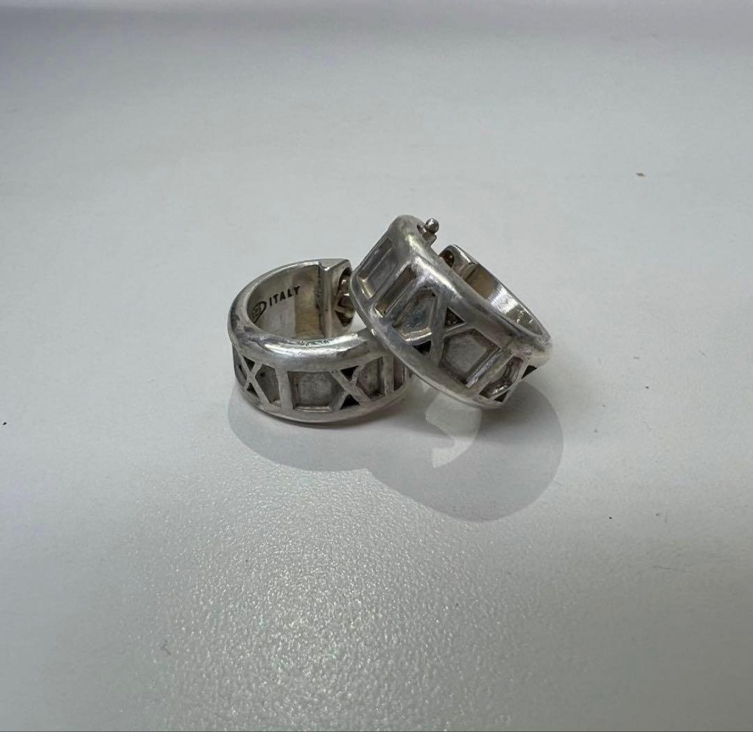 Tiffany & Co ティファニー　フープピアス　シルバー　SV925