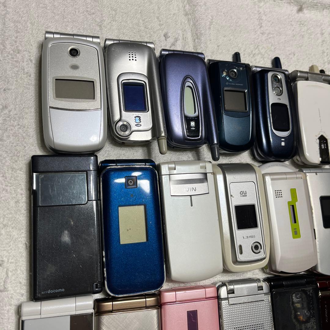 携帯電話（ガラケー） 40個まとめ 《ジャンク》