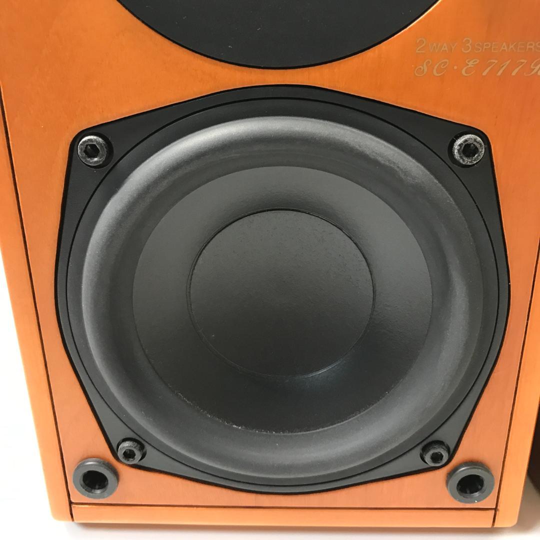 【希少】DENON スピーカー 同番 バイワイヤリング SC-E717R 日本製
