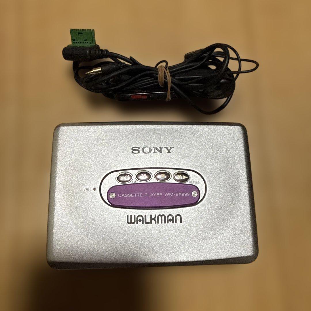 SONY WALKMAN WM-EX999 ソニー　カセットウォークマン