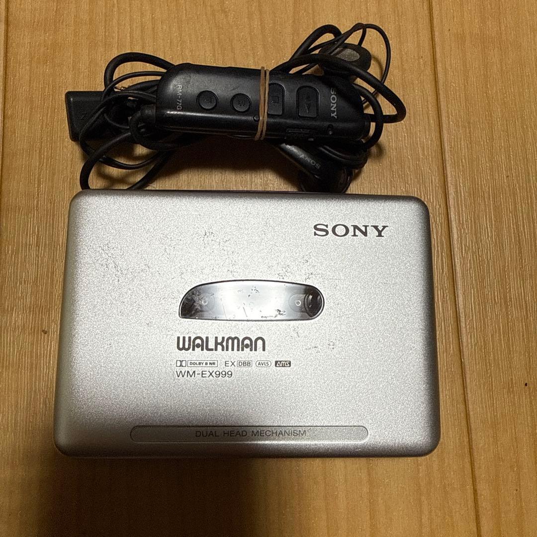 SONY WALKMAN WM-EX999 ソニー　カセットウォークマン