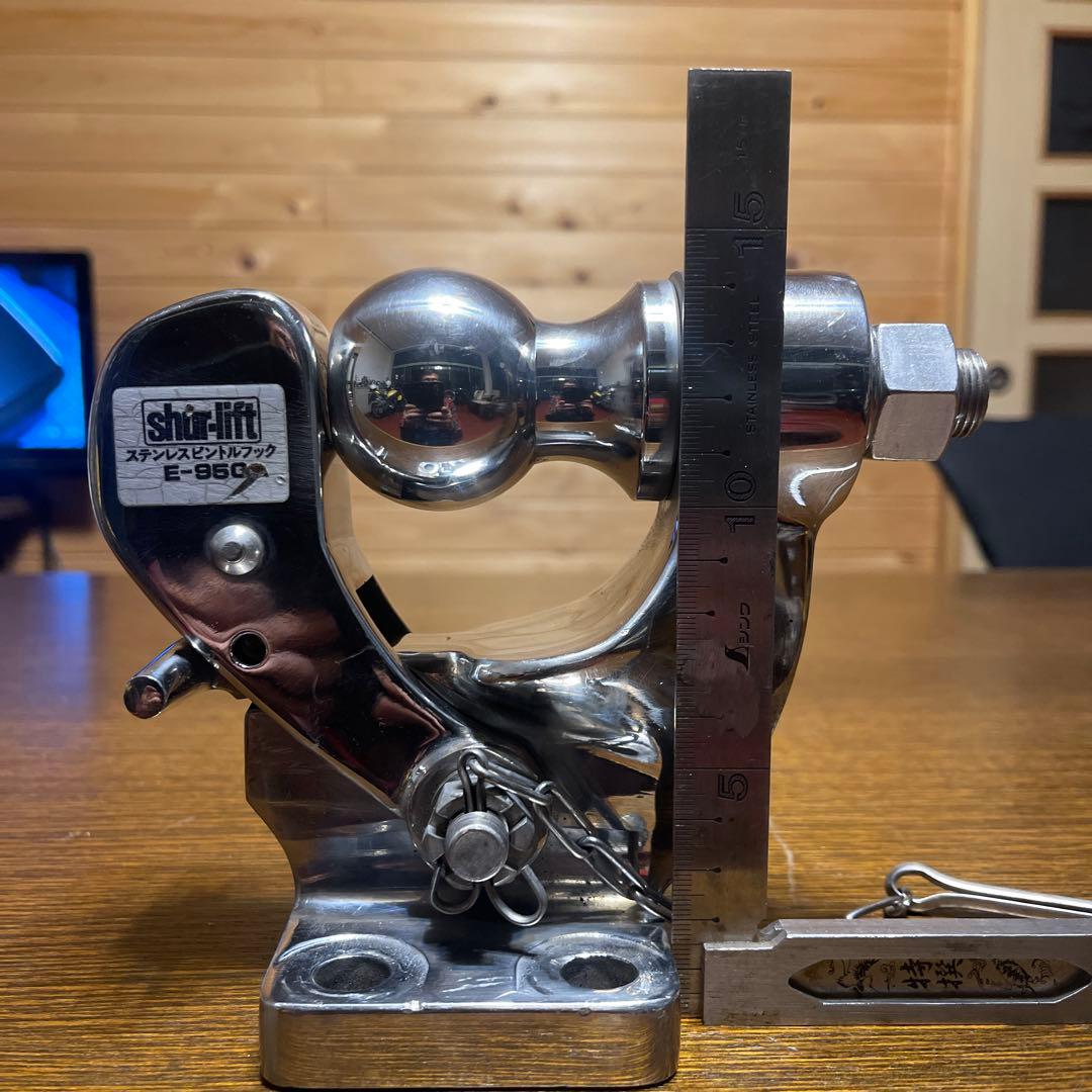 トレーラー ヒッチ ・ピンドルフックステンレス2インチ ボール