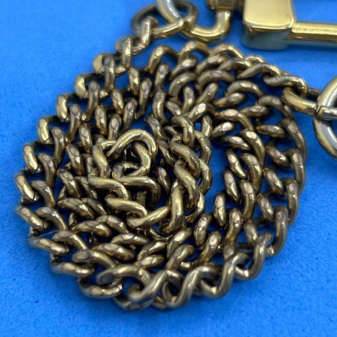 ルイ ヴィトン ウォレットチェーン ゴールド キーホルダー 053050