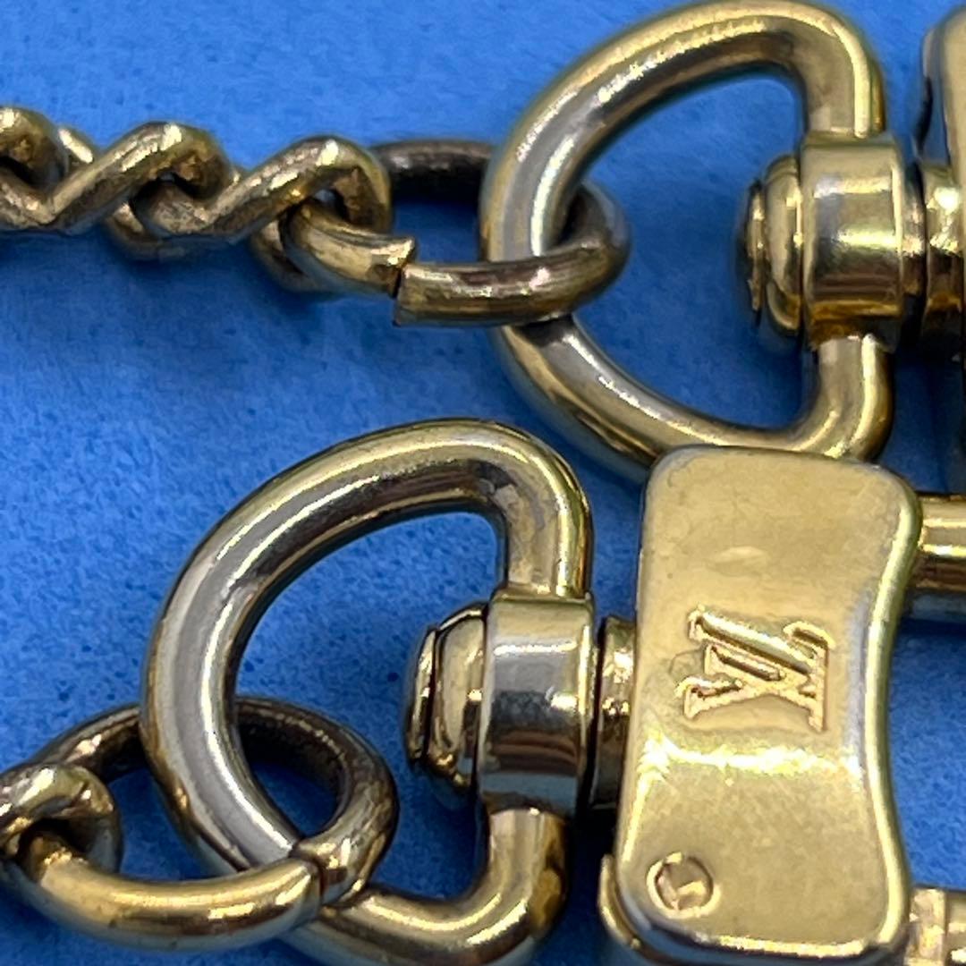 ルイ ヴィトン ウォレットチェーン ゴールド キーホルダー 053050