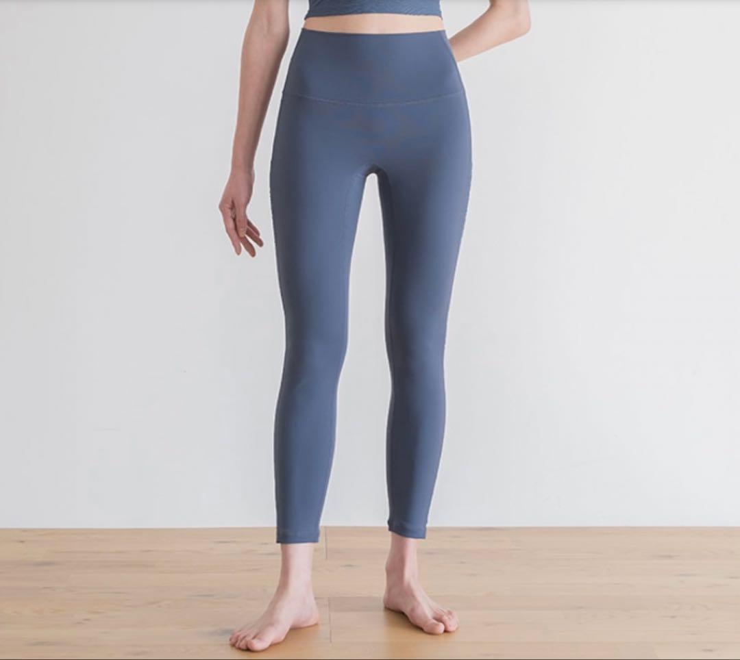 ★最終価格・新品★ スカーラ エコジャガードレギンス スモークブルー S 完売品