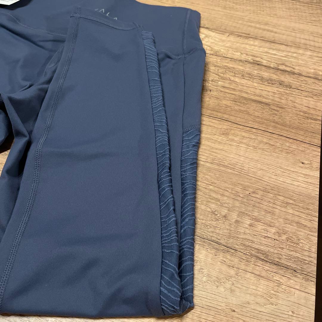 ★最終価格・新品★ スカーラ エコジャガードレギンス スモークブルー S 完売品