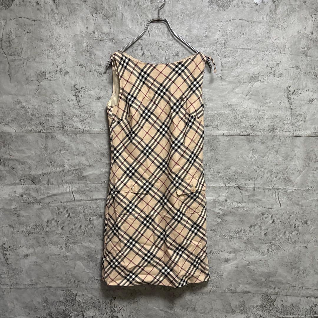 BURBERRY バーバリー　ワンピース　古着　ノバチェック　L