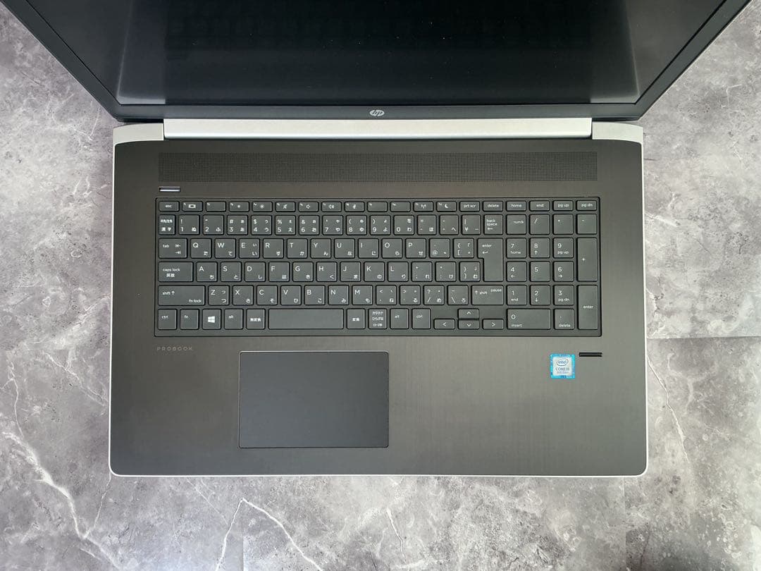 HP ProBook 大画面 17インチcorei5 第8世代 新品SSD256