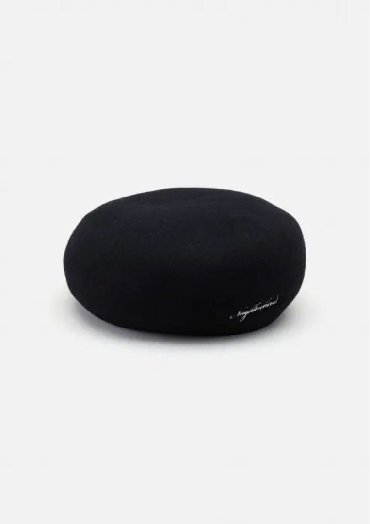 NEIGHBORHOOD BASQUE BERET 2024AW ブラック　L