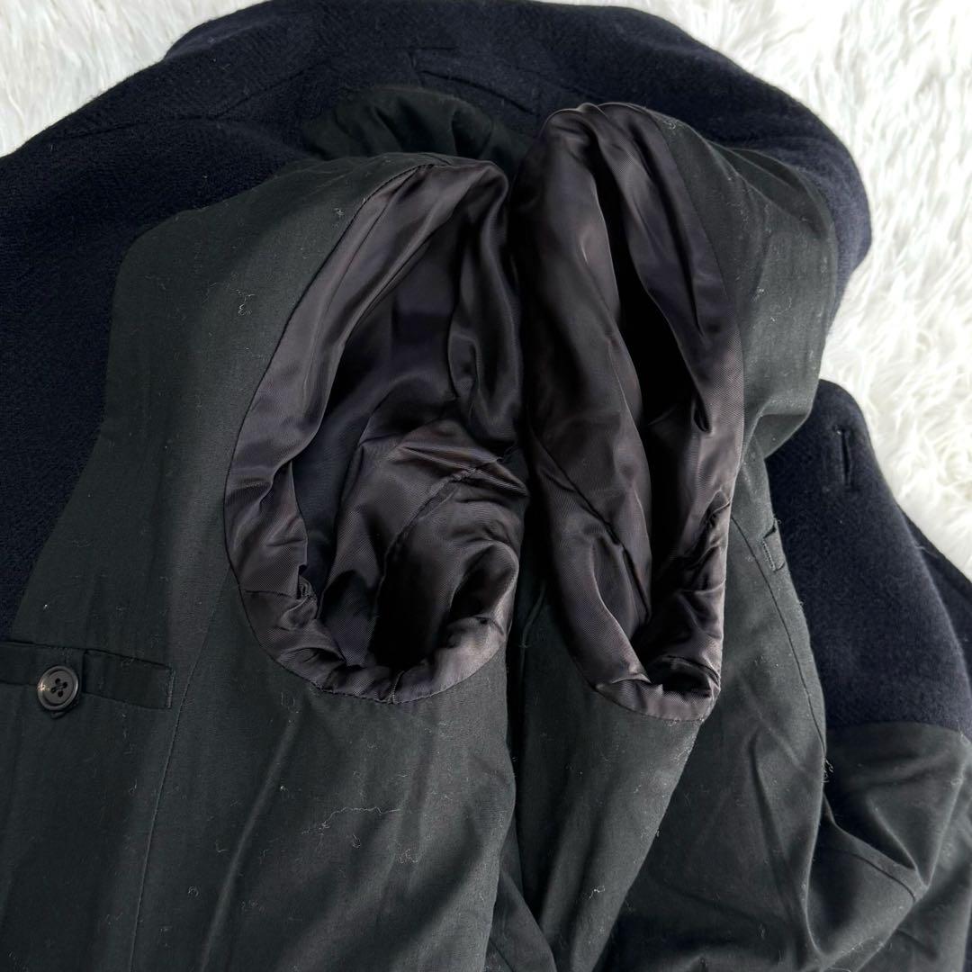 マーガレットハウエル Pコート ネイビー ウール ユニセックス