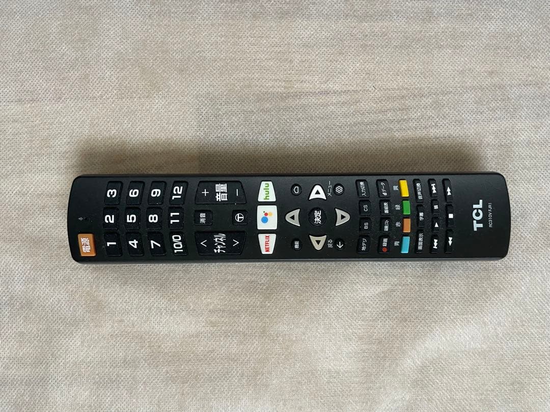 えたろーTCLテレビ50インチ