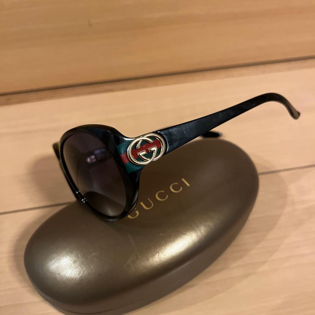 GUCCI ブラック サングラス　黒　レディース/GG3174/F/S