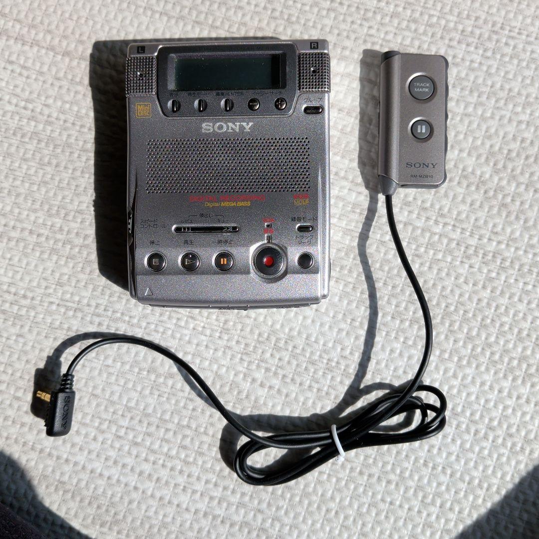 SONY VOR機能搭載 ポータブルMDレコーダー MZ-B1動作確認済