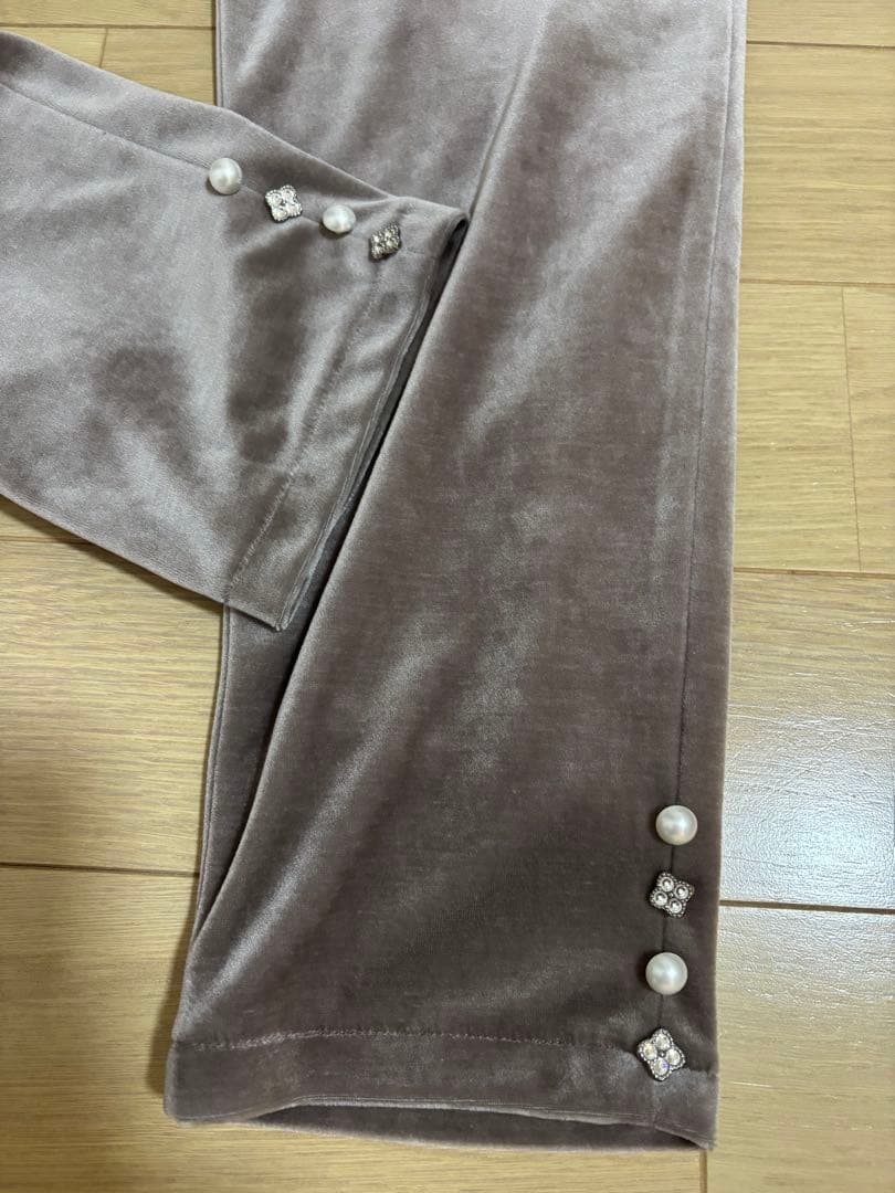 ルネ rene ベロアパンツ