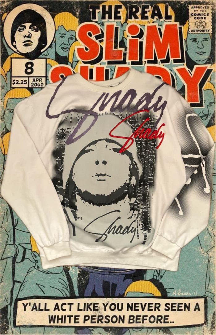 希少 Shady ltd. スウェット 90's bboy EMINEM XL