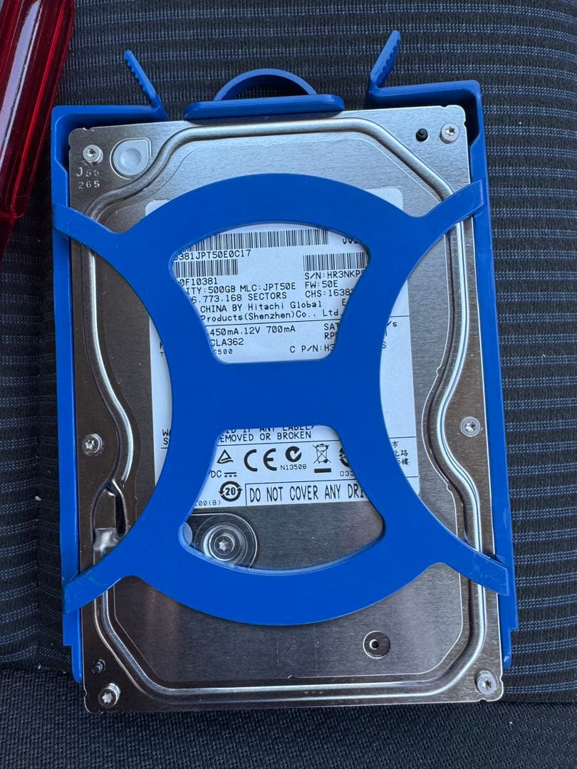 内蔵型ハードディスクドライブ HITACHI HDS725050KLA360 500GB HDD