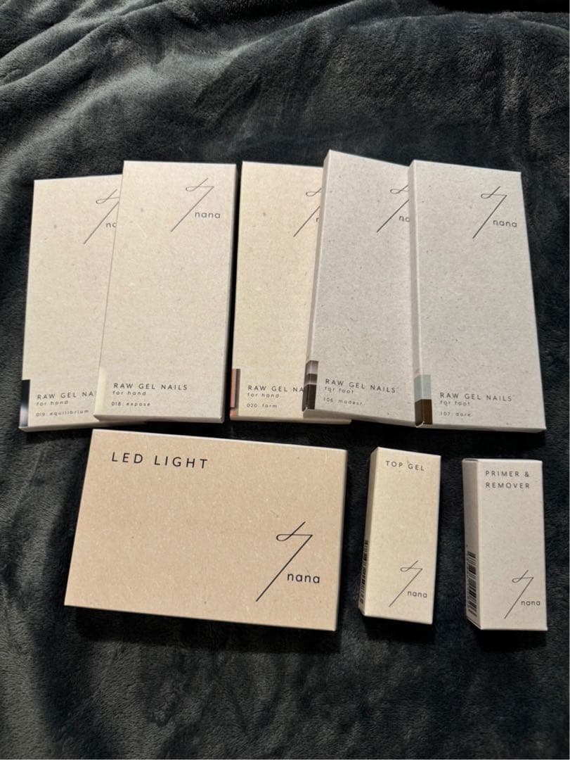 7nana ジェルネイルシール 5点セット