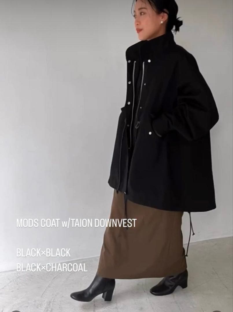 Rita Jeans Tokyo 石岡真実さんコラボ Aライン モッズコート