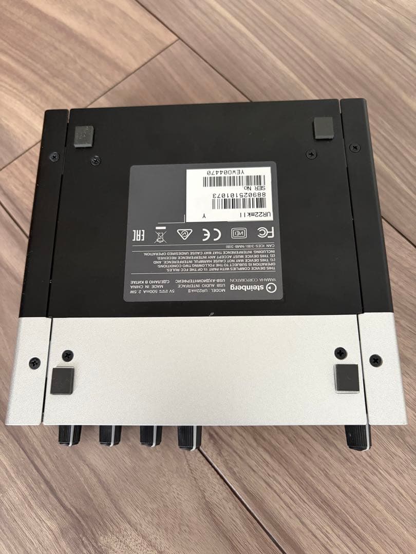 即決即日配送可！steinberg UR22mkⅡ オーディオインターフェース