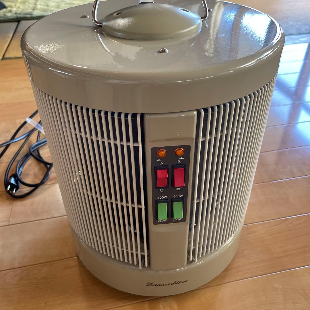 【送料込】　談話室　1000型Hベージュ 電気ヒーター 1000W 500W