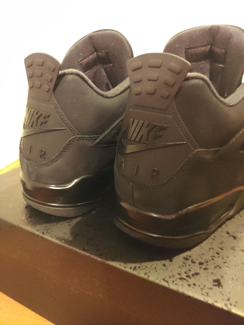 シューズ(男性用) AirJordan 4 Retro Black BLACK CAT 29cm