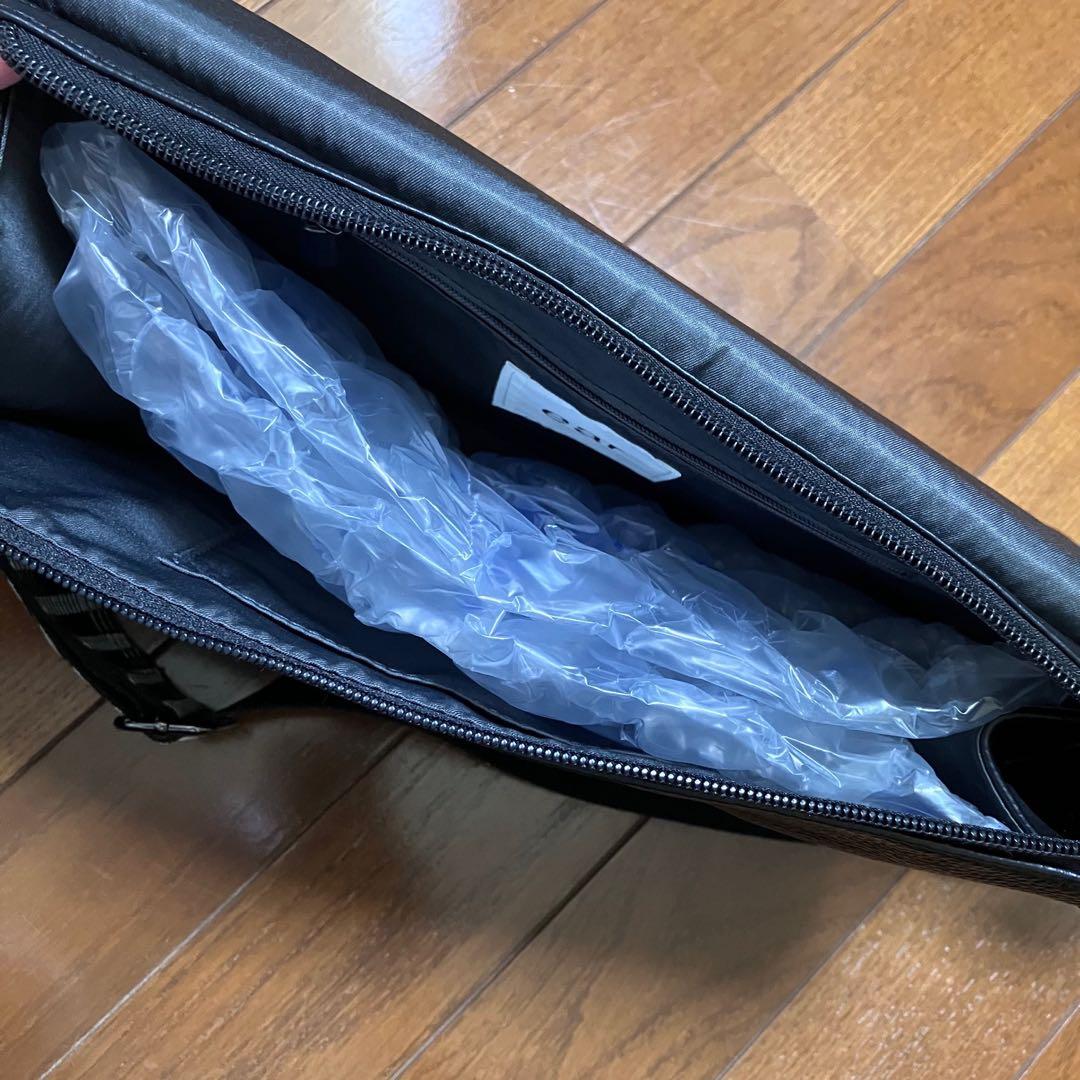 レア 廃盤品 イアパピヨネ ワイドテープ ボディバッグ チェック柄