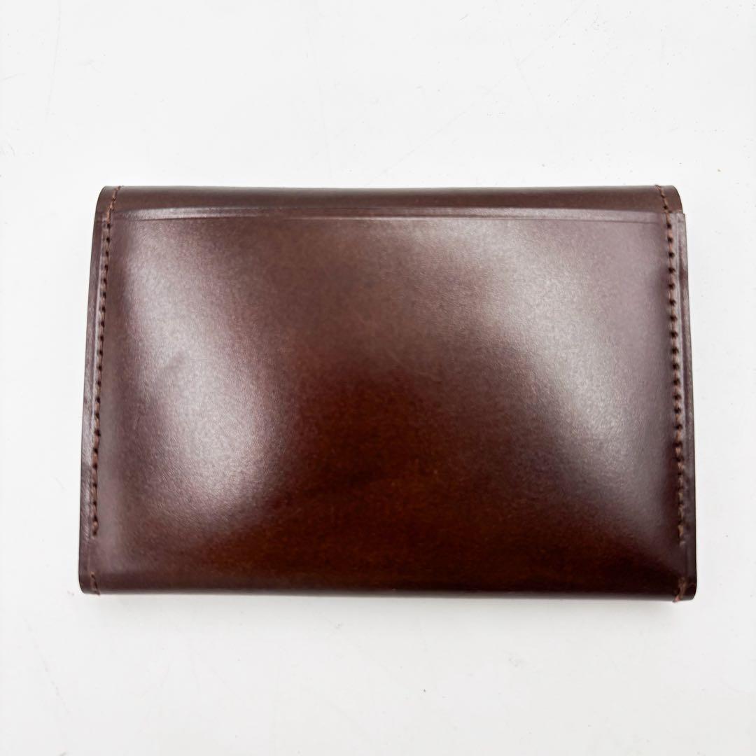 【未使用に近い】土屋鞄　ツチヤカバン カードケース 名刺入れ　ブラウン 茶色