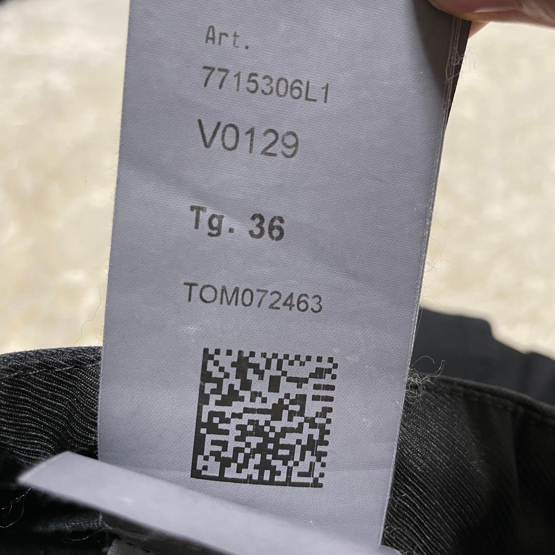 STONE  スリムフィット カーゴパンツ BLACK XLサイズ