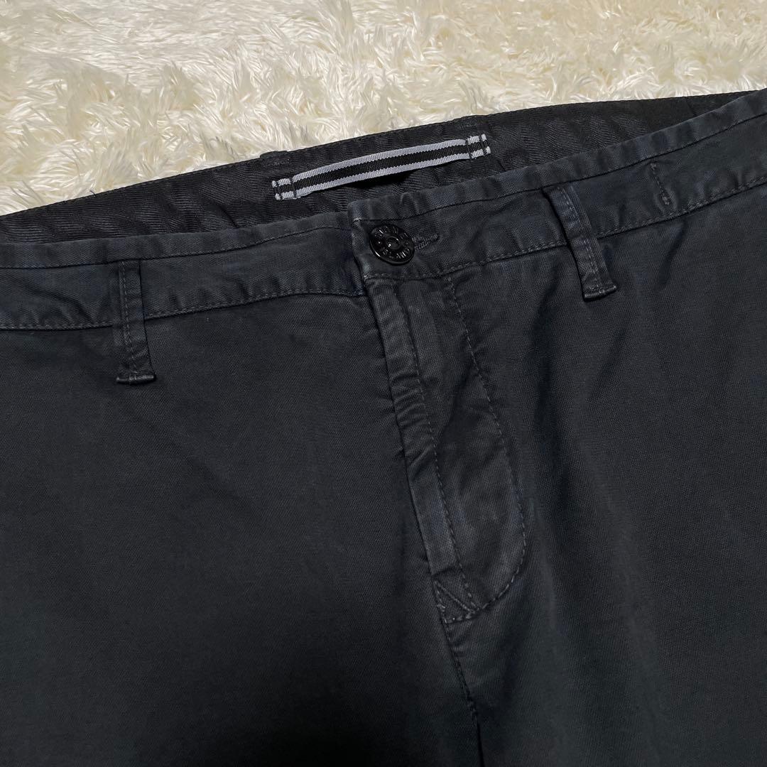 STONE  スリムフィット カーゴパンツ BLACK XLサイズ