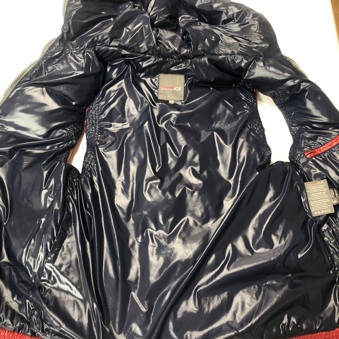 【値下げ】デュベティカ　ダウンベスト　赤 サイズ46