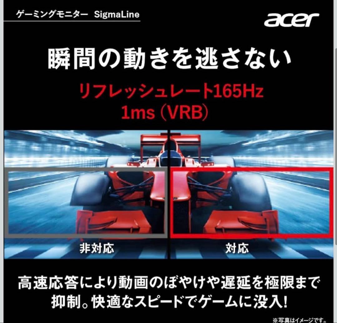 Acer ゲーミングモニター SigmaLine KG241YSbmiipx