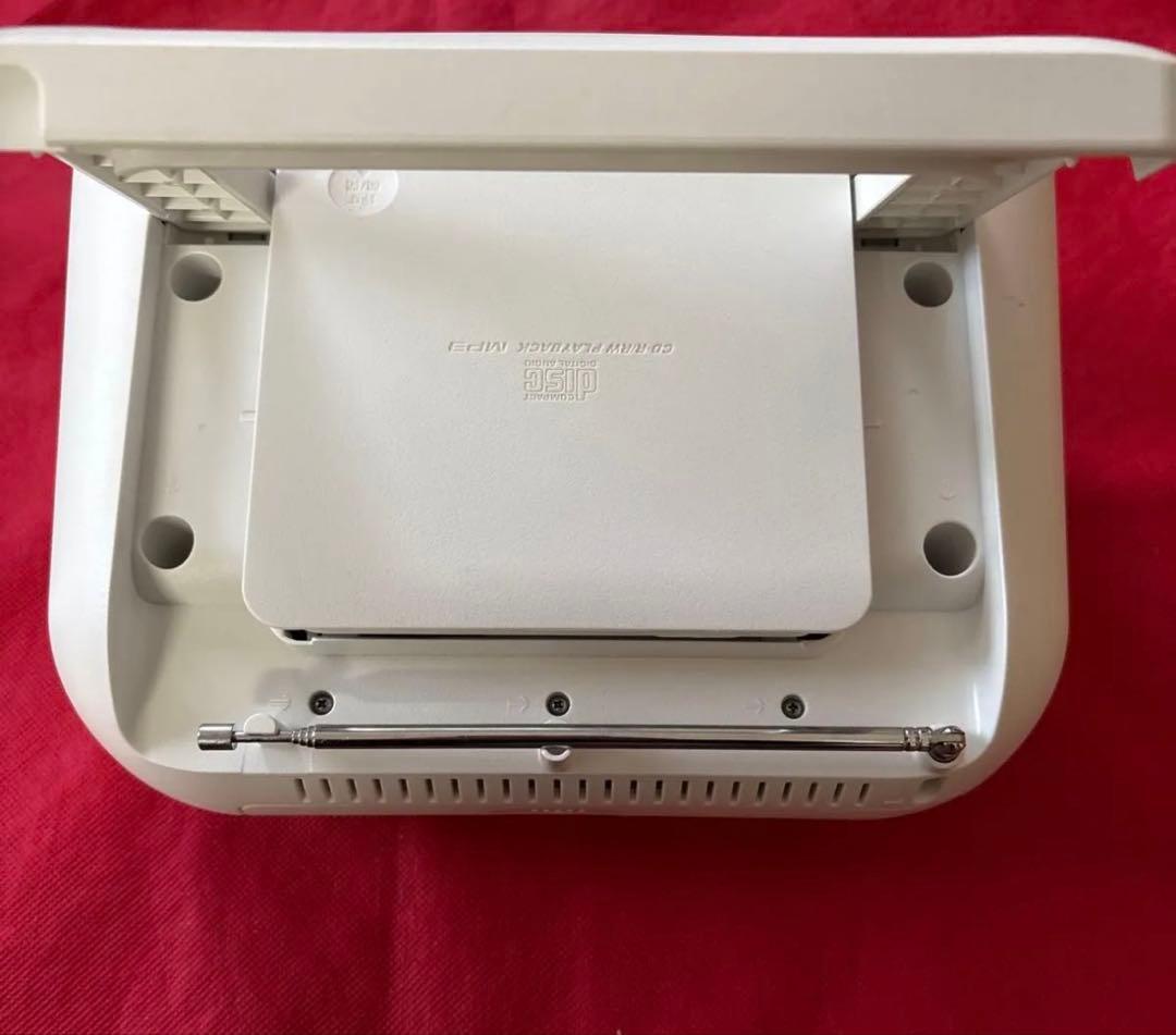 【SONY】AUX CD ラジオFM/AM/ワイドZS-S40 ホワイト