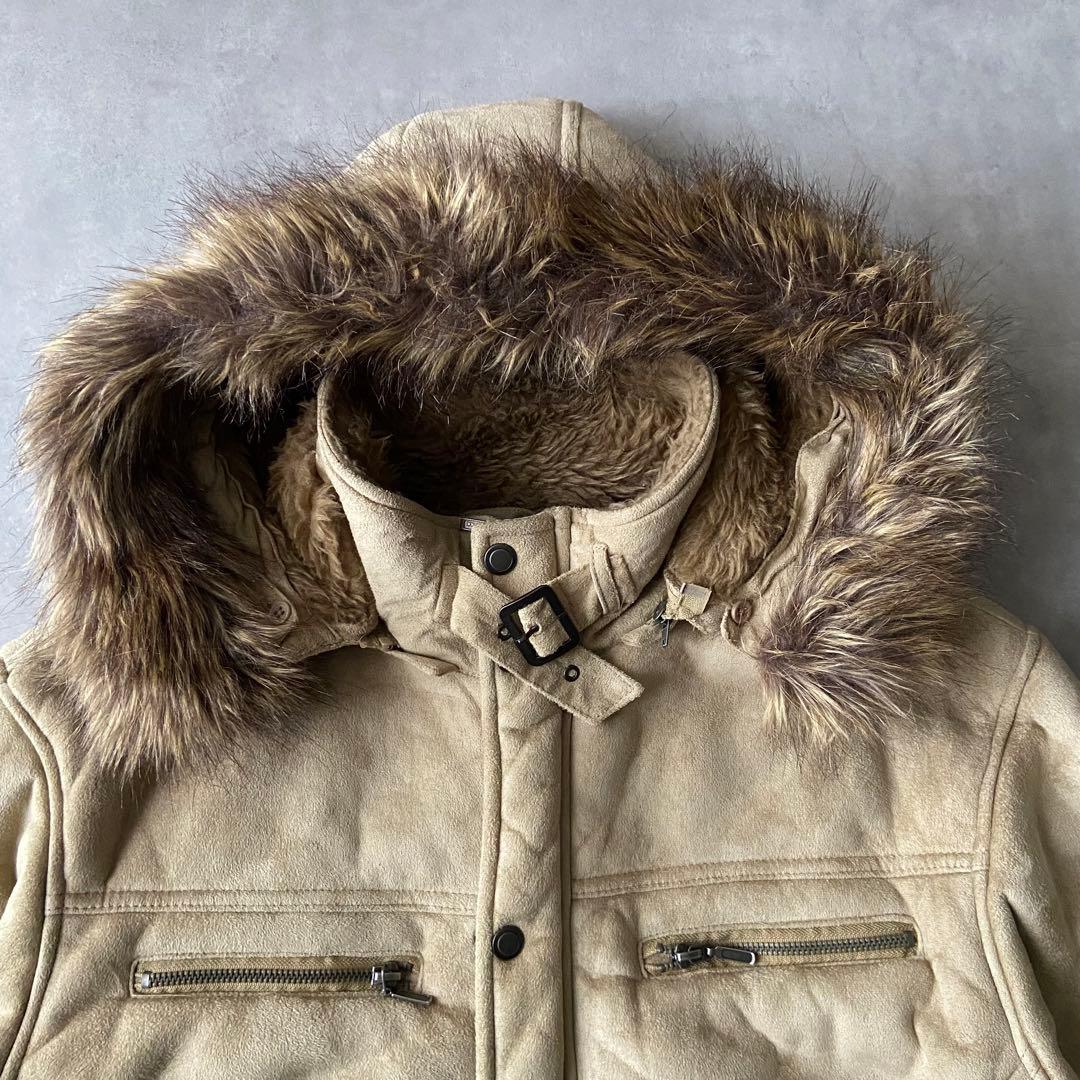 ジャケット・アウター archive grunge fur mouton jacket y2kCD21