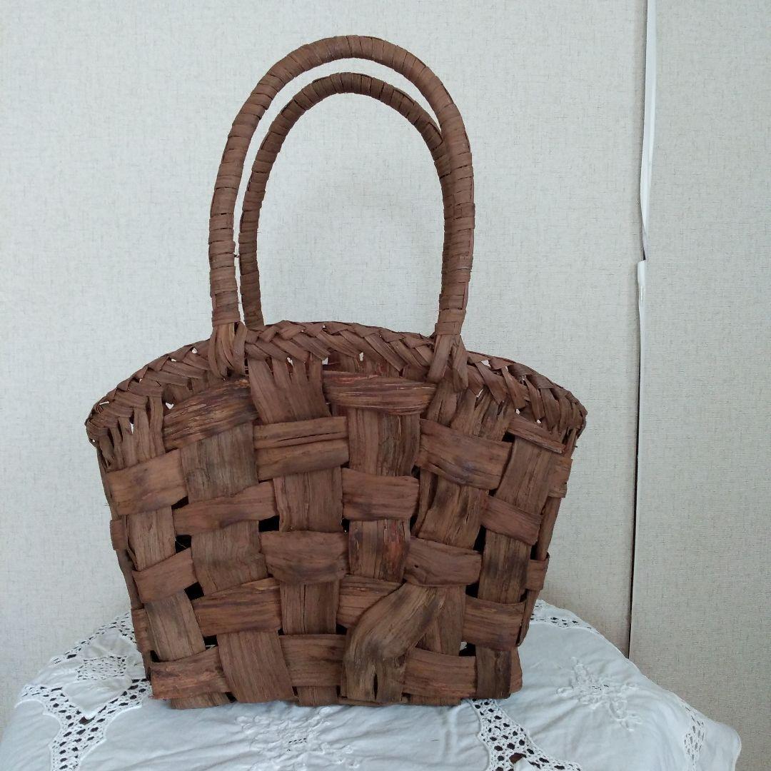 ❇本日限定お値引き新品未使用✨名工悠帆 お洒落山葡萄籠ショルダーバッグ