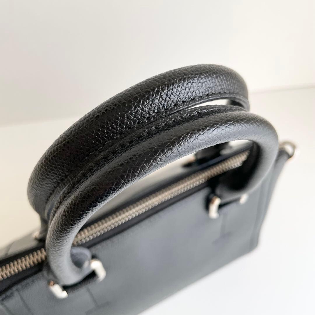 フルラ FURLA ハンドバッグ 2way ネクスト レザー ブラック ほぼ新品